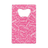LOVE - Multi Language - Personnalisable Internatio (Dos)