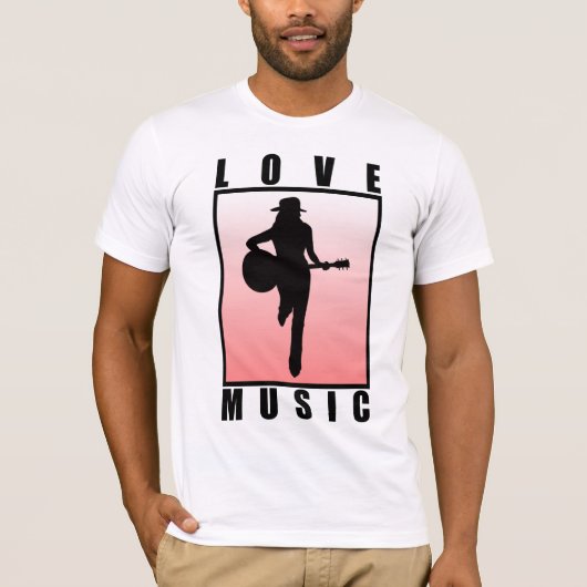 LOVE MUSIC 1 T-SHIRT (Voorkant)