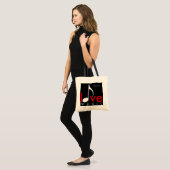 Love Music Persoonlijke-naam Tote Bag (Voorkant (model))