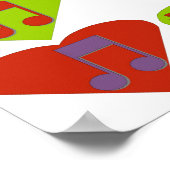 Love Music Poster (Hoek)