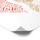 Love Music Poster (Hoek)