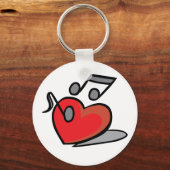 Love Music Sleutelhanger (Voorkant)
