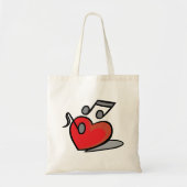 Love Music Tote Bag (Voorkant)