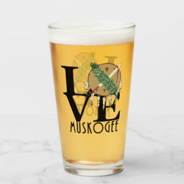 LOVE Muskogee Oklahoma Glas