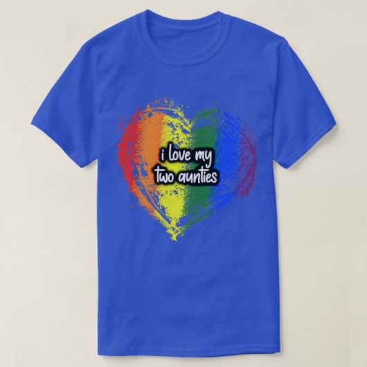 LOVE MY AUNTS T-SHIRT (Design voorkant)