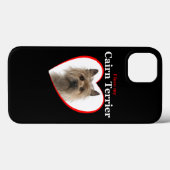 Love My Cairn Terrier coque iphone (Verso (horizontal))