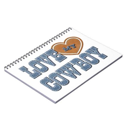 Love My Cowboy Notitieboek (Linkerzijde)