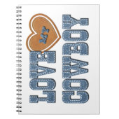 Love My Cowboy Notitieboek (Voorkant)