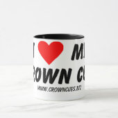 Love My Crown Cue Cup Mok (Midden)
