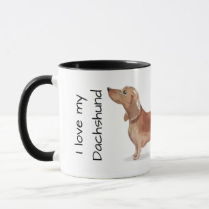 Love My Dachshund (tand) Mok