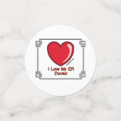Love My ER Doctor Confetti (Kleine voorkant)