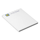 Love My Friends! blocs-notes Daffodil Fleurs Print (Incliné)