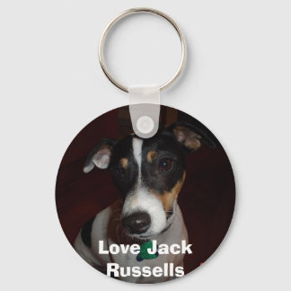 Love My Jack Russell Sleutelhanger