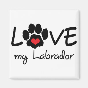 Love My Labrador Magneet