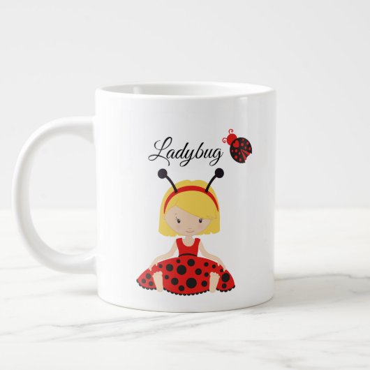 Love My Ladybug - Jumbo Mug (Gauche)