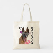 Love My Maligator Tote Bag (Achterkant)