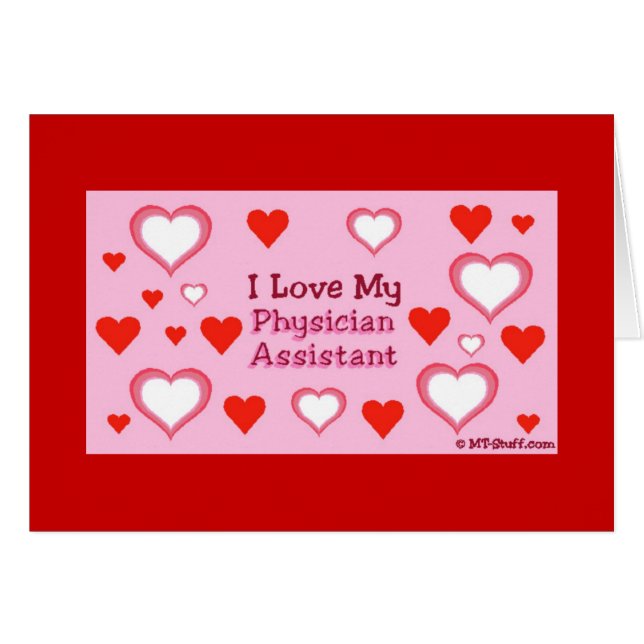 Love My Physician Assistant (Voorkant Horizontaal)