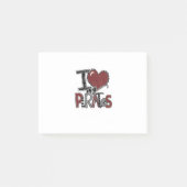 Love My Pirates Post-it® Notes (Voorkant)