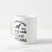 Love My Pitt Bull Koffiemok (Voorkant links)