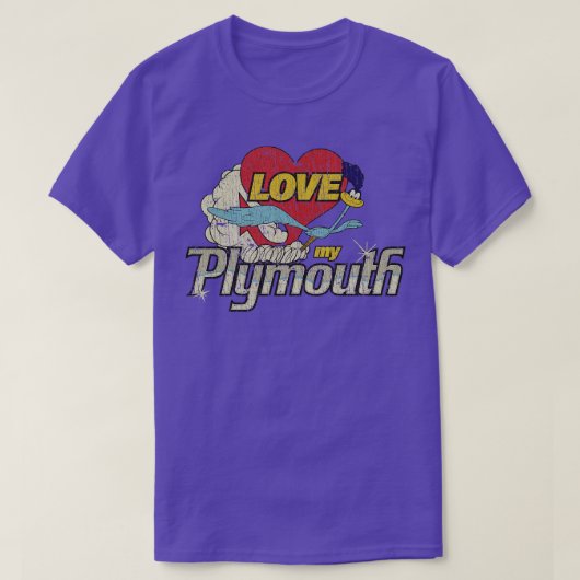 Love My Plymouth 1969 T-shirt (Design voorkant)