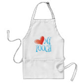 Love My Pooch Standaard Schort (Voorkant)