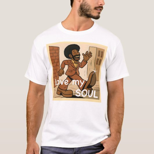 Love My Soul animation t shirt (Voorkant)