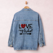 Love My Tribe Custom Vrouwen Denim Jacket (Hangar)