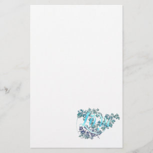 Love n Flowers Briefpapier
