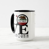 LOVE Napa Valley California 15oz Mok (Voorkant links)