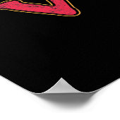 Love Native Proud Native American Day Support Poster (Hoek)