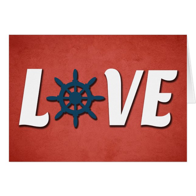 Love nautique design (Devant horizontal)