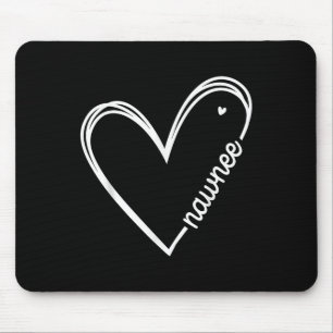 Love Nawnee Hart Vrouwen Moederdag Verjaardag Muismat