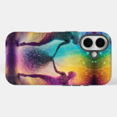 Love Nebula Dreams Abstracte Kosmische Regenboog L Case-Mate iPhone Case (Achterkant (horizontaal))