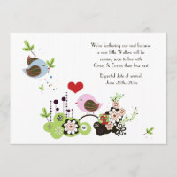 Love Nest Faire-part de grossesse