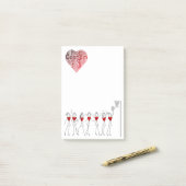 Love Netball Positions Post-it® Notes (Op bureau)