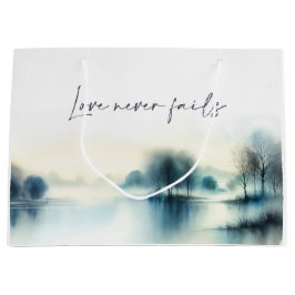 Love never fails groot cadeauzakje