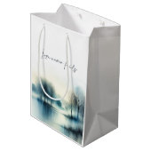 Love never fails medium cadeauzakje (Achterkant Gekanteld)