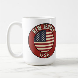 Love New Jersey - Cute NJ State Souvenir Koffiemok