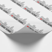 Love NEW YORK Cadeaupapier (Hoek)