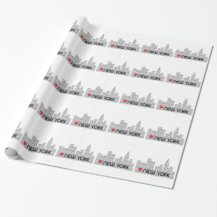 Love NEW YORK Cadeaupapier