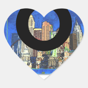Love New York Heart stickers