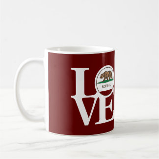 LOVE Nob Hill 11oz Mok Rood