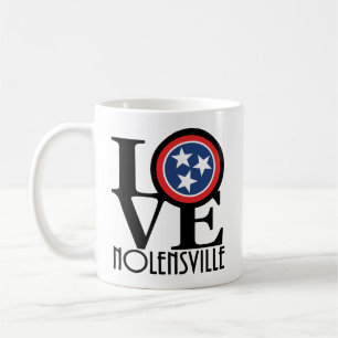 LOVE Nolensville Tennessee 11oz Koffiemok