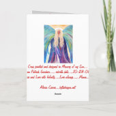 Love Nooit Dies Kaart (Achterkant)