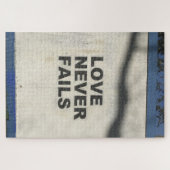 Love Nooit Fails, Sprayverf Street Art, Londen Legpuzzel (Horizontaal)