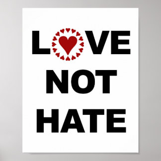 Love Not Hate Poster
