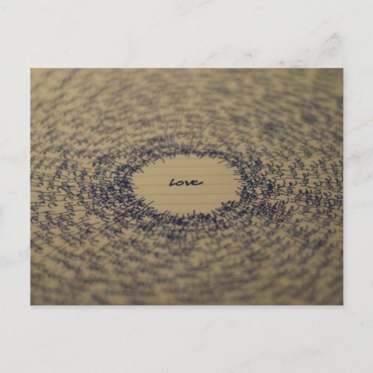 Love Note Briefkaart (Voorkant)