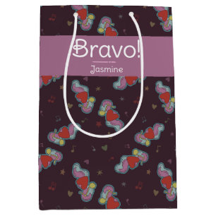 Love Note: Doodles voor Muziekliefhebbers Roze Medium Cadeauzakje