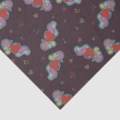 Love Note: Doodles voor muziekliefhebbers Tissuepapier (Detail)