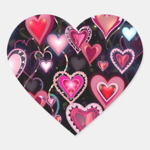Love Note Hart Sticker